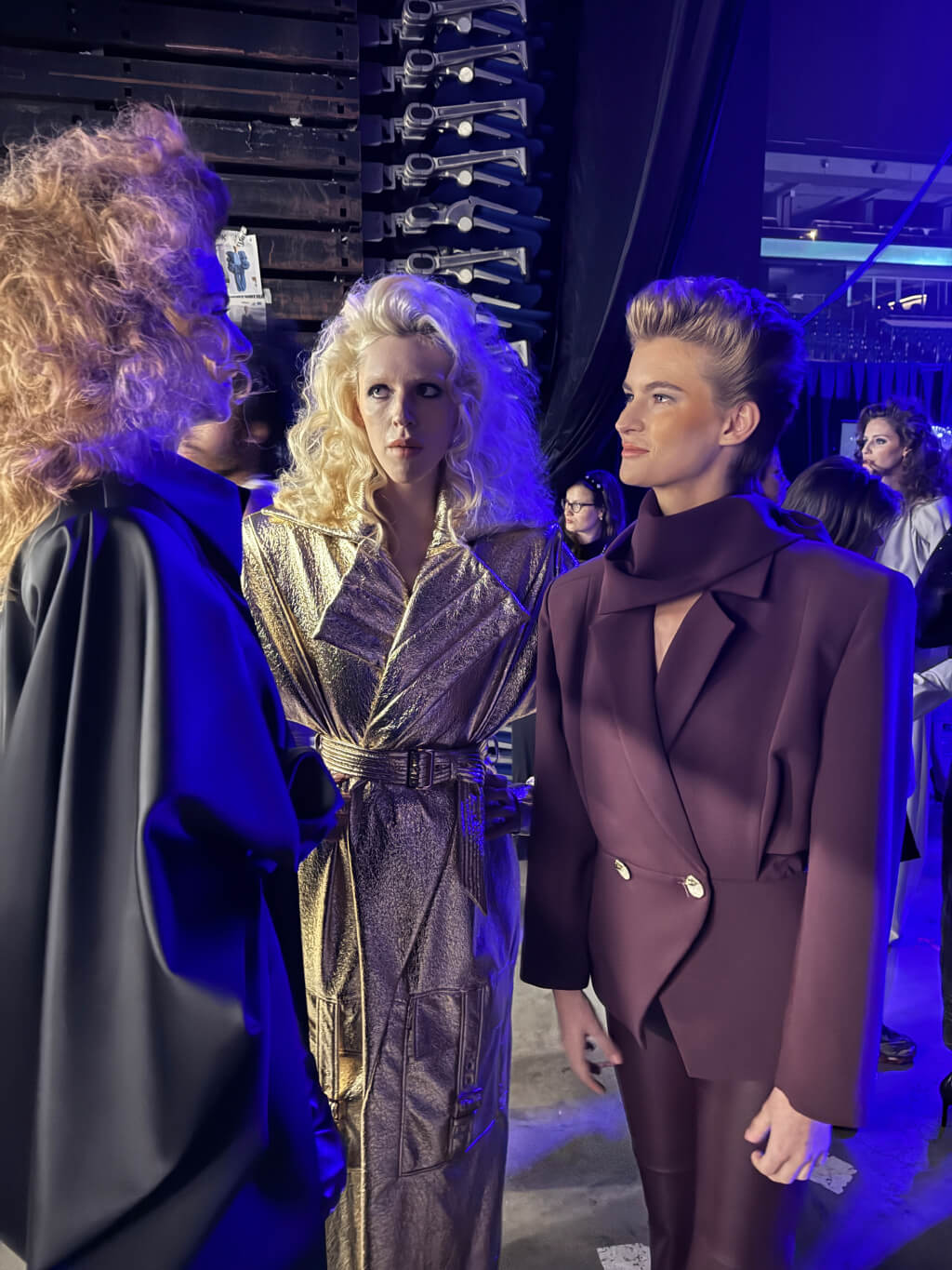 Backstage Model Scene Berlin Fashion Week