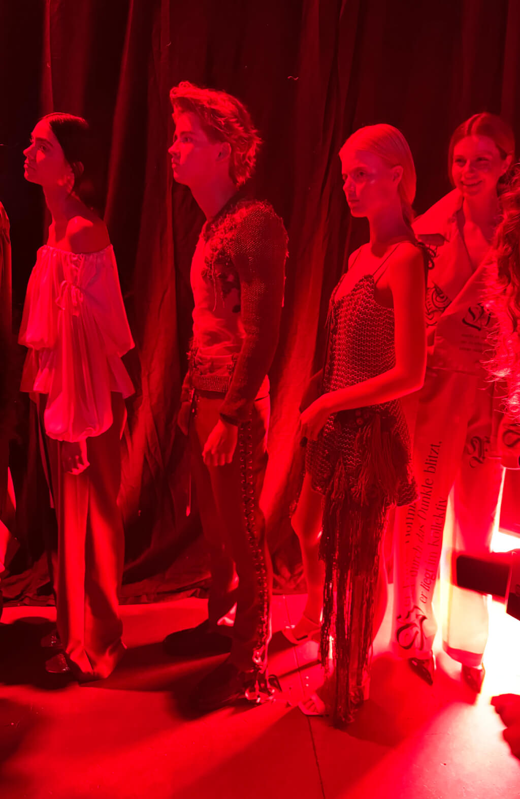 Model Line up Berlin Fashion Week